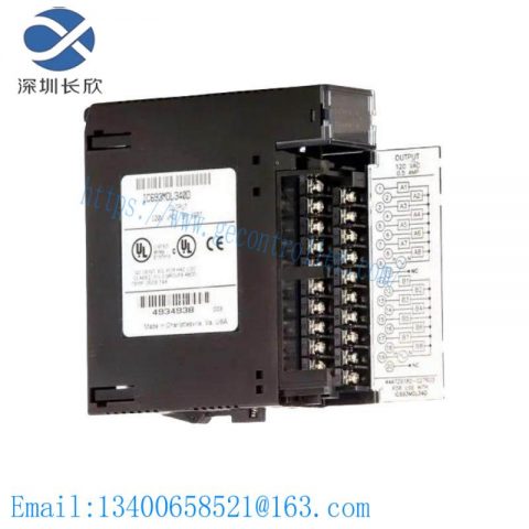 GE IC693MDL340: AC Output Module, Precision Control for Industrial Applications