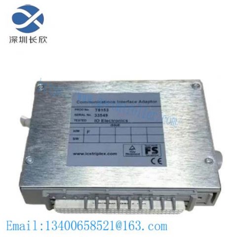 ICS Triplex Trusted T8153 - Industrial PLC Module, Advanced Control Solutions