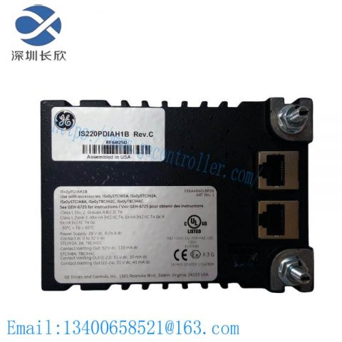 GE IS220PDIAH1B Excitation Controls - Power Generation Systems, Advanced Automation Solutions