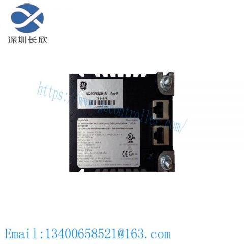 GE IS220PSVOH1A REV E: Advanced Servo Control Pack for Industrial Turbine Operations