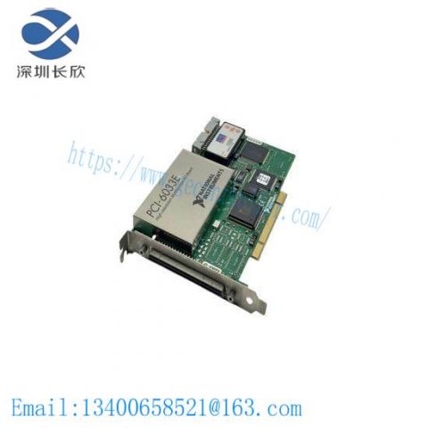 National Instruments PCI-6033E Data Acquisition Card - High Precision, Multi-channel