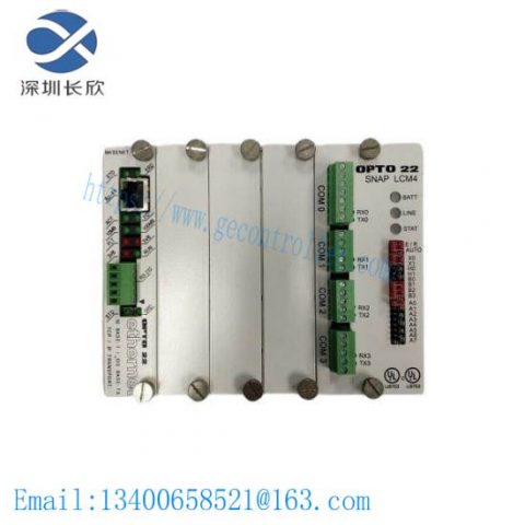 Opto 22 SNAP-LCM4 M4SENET-100 Controller Ethernet Card