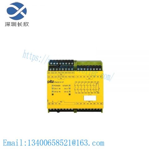 PILZ PNOZ X11P Emergency Stop Switch - Safety and Control in Industry