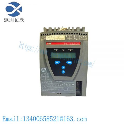 ABB PST72-600-70 | Soft Starter, High Efficiency, Robust Design, ABB Motor Drives