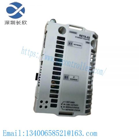 ABB RETA-01 RETA-02-KIT Ethernet Adapter for Industrial Control Systems
