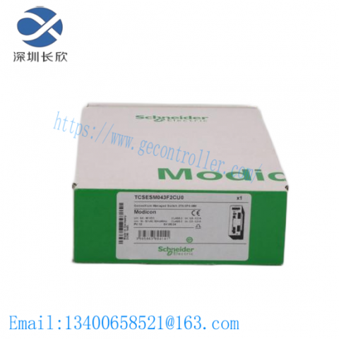 Schneider 140NRP31200 Modicon Ethernet Fiber Converter