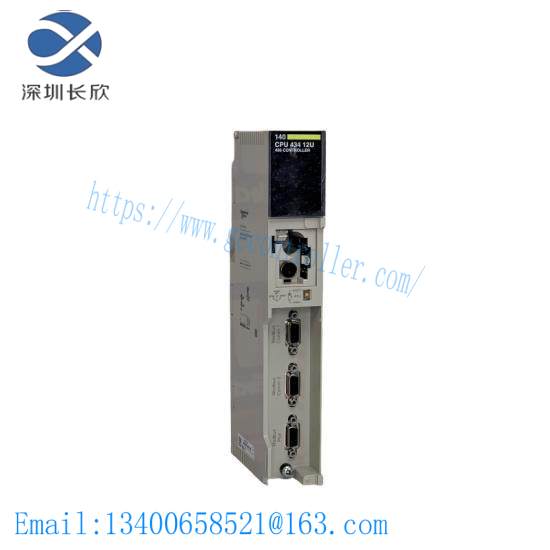 schneider_plc_140cpu43412u.jpg Schneider Electric 140CPU43412U: Advanced Industrial Control Module