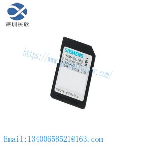 Siemens 6AV2181-8XP00-0AX0 SD Card for SIMATIC HMI Comfort Panels