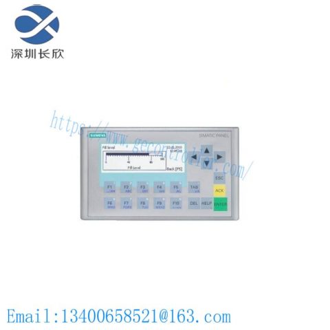 SIEMENS SIMATIC HMI BASIC PANEL - 6AV6647-0AH11-3AX0, Industrial Control Module