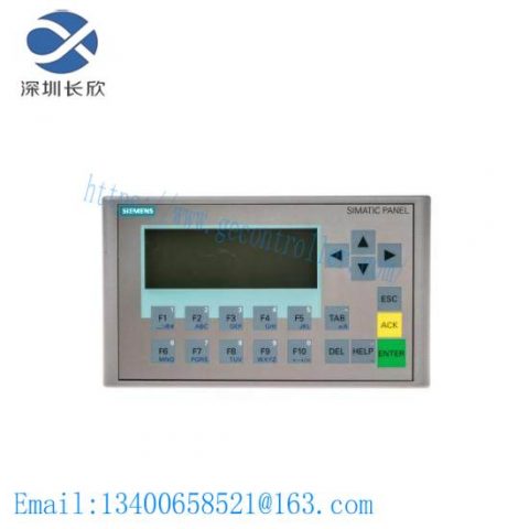 Siemens 6AV6647-0AH11-3AX1 PN Basic Panel Display