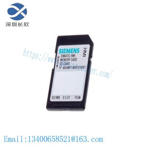 SIEMENS 6AV6671-8XB10-0AX1: SD Memory Card for SIMATIC Control Systems