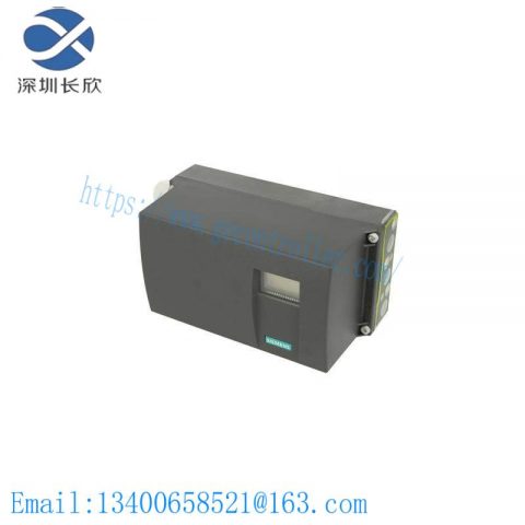 Siemens 6DR5020-0NG00-0AA0 Electropneumatic Positioner: Precision Control for Industrial Automation