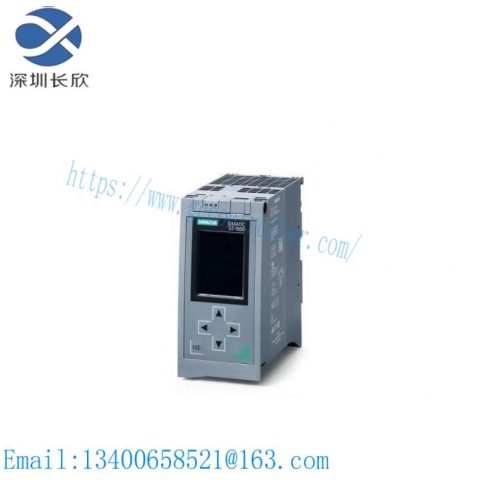 Siemens SIMATIC S7-1500F CPU 1515F-2 PN, Central Processing Unit for Industrial Automation