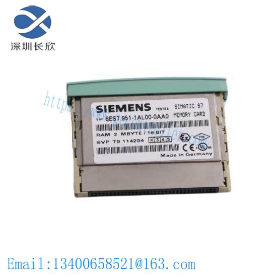 siemens_6es7951-1al00-0aa0_ram_memory_card_for_s7-400.jpg Siemens RAM Memory Card 6ES7951-1AL00-0AA0 for S7-400, Industrial Control Systems