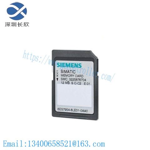 SIEMENS 6ES7954-8LE03-0AA0 Memory Card for Industrial Control Systems