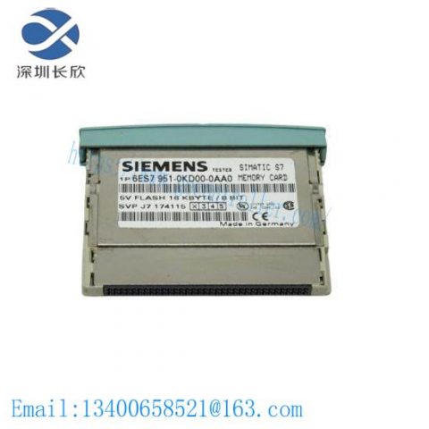 Siemens 6ES7 951-0KD00-0AA0: High-Speed Industrial Flash Memory Module