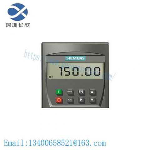 SIEMENS MICROMASTER 4 BEOP Module, High Performance Control Panel