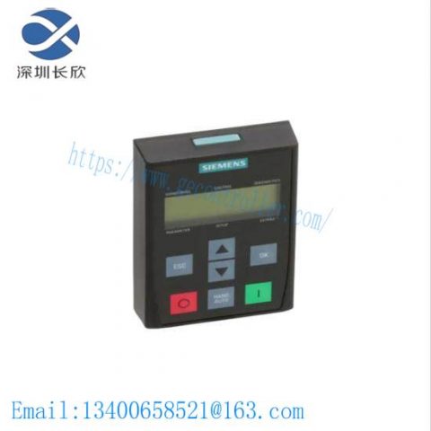 SIEMENS 6SL3255-0AA00-4CA1 Operator Panel: Control Precision and Efficiency in Industry