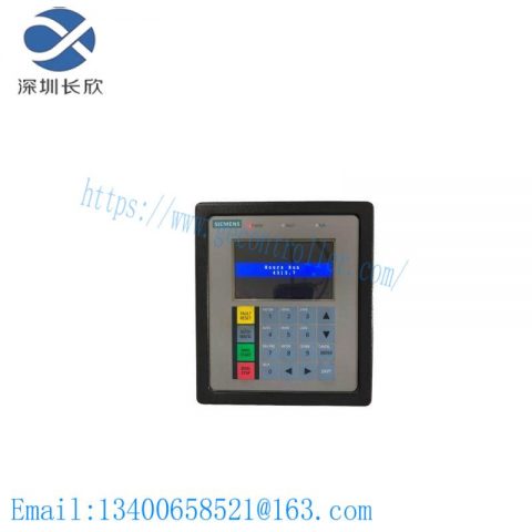 SIEMENS A5E02363383 - Industrial Key Pad, High Precision Control Module