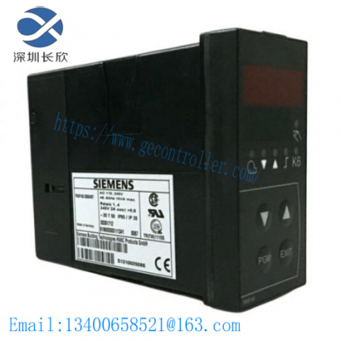 SIEMENS RWF40.000A97 - Universal Compact Controller, for Industrial Automation