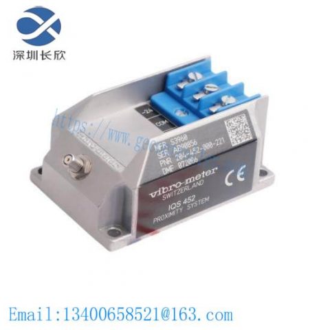 VIBRO Meter IQS452 204-452-000-221 Signal Amplifier - Precision Control for Industrial Automation