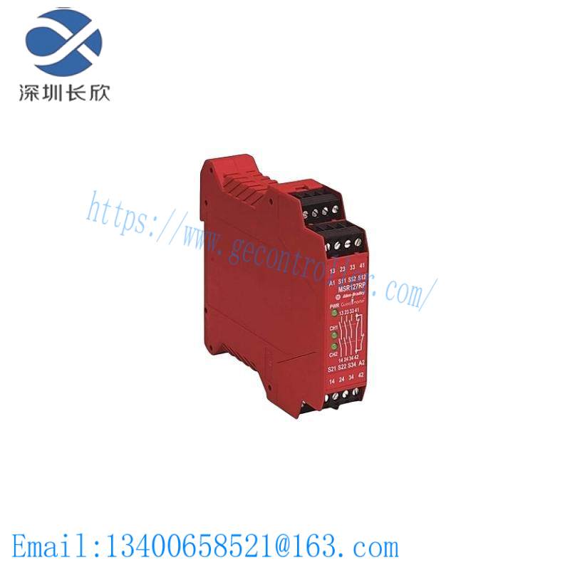 440r-n23132_a_safety_relay.jpeg AB Safety Relay 440R-N23132, Advanced Industrial Control Module