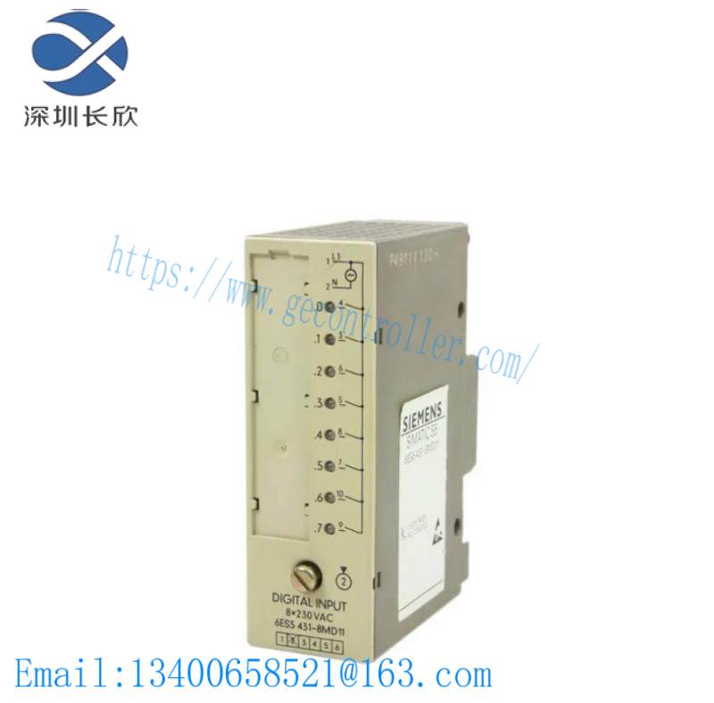 6es5431-8md11_siemens_digital_input_module.jpg SIEMENS 6ES5431-8MD11 Digital Input Module - Comprehensive Control Solution for Industrial Automation