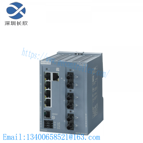 SIEMENS SCALANCE XB004-1G 6GK5004-1GL00-1AB2 - High Performance Unmanaged Industrial Ethernet Switch