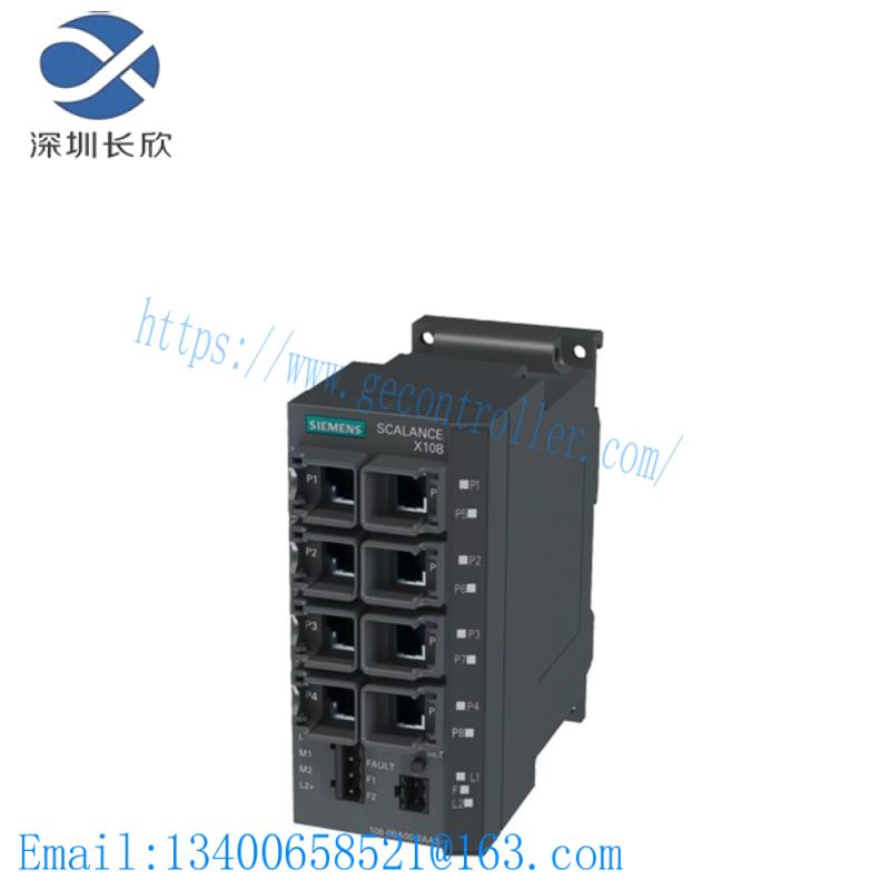 6gk5108-0ba00-2aa3_siemens_scalance_x108.png SIEMENS SCALANCE X108, 6GK5108-0BA00-2AA3, Industrial Ethernet Switch