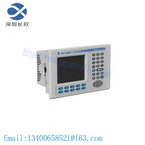 Allen-Bradley 2711P-B6C20D PanelView Plus 600 Compact Terminal, Touchscreen, 5.5 Inch Display, Ethernet, RS-232 & Modular Communication Interface, DC Power, 64MB RAM, 64MB FLASH