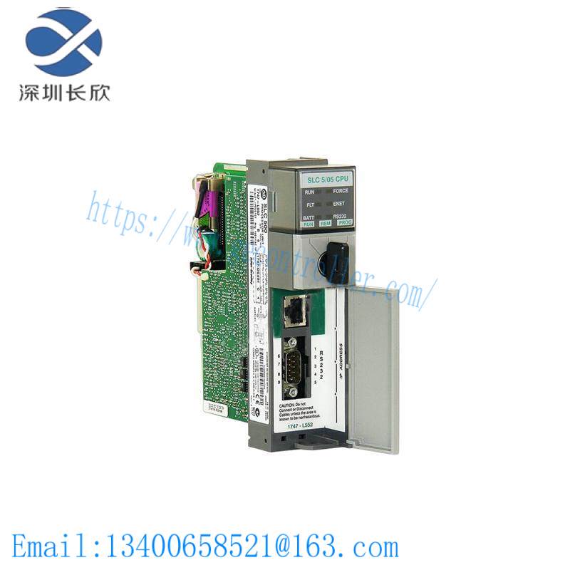 ab_1747-l552_cpu_module.jpg Allen-Bradley 1747-L552 SLC 5/05 Controller Module, High-Performance Control Solutions
