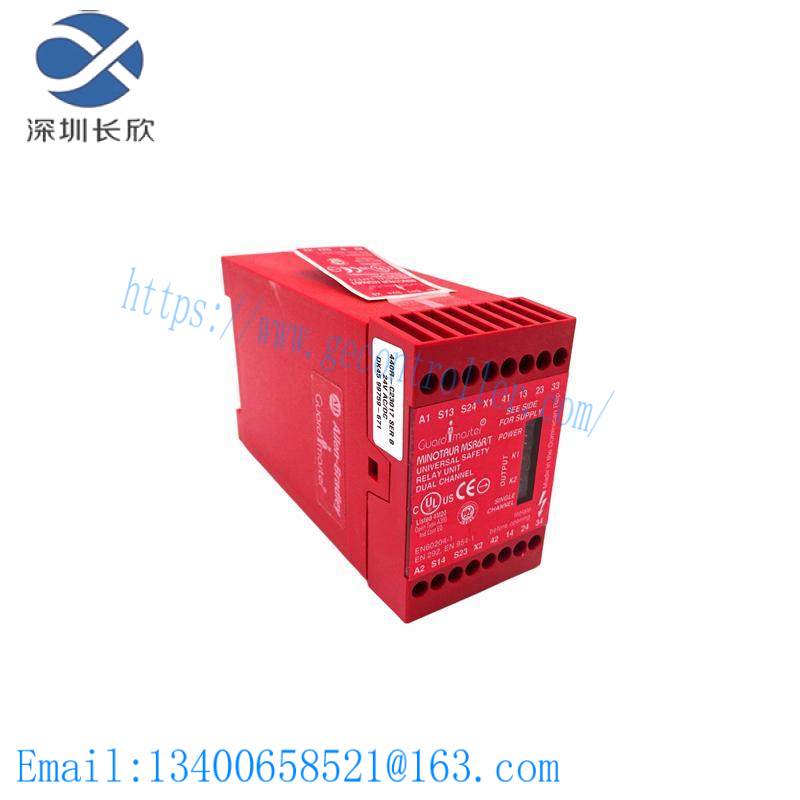 ab_440r-c23017_safety_relay.jpg AB PanelView 600 Color Terminal, Model 2711-B6C3L1, Industrial Control System Module