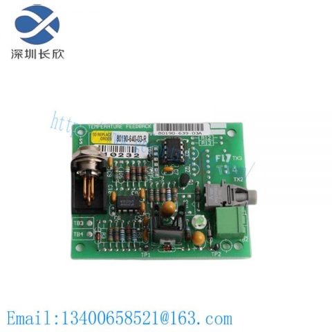 ABB AB 80190-640-03-R Conditioning Board, Industrial Control Module