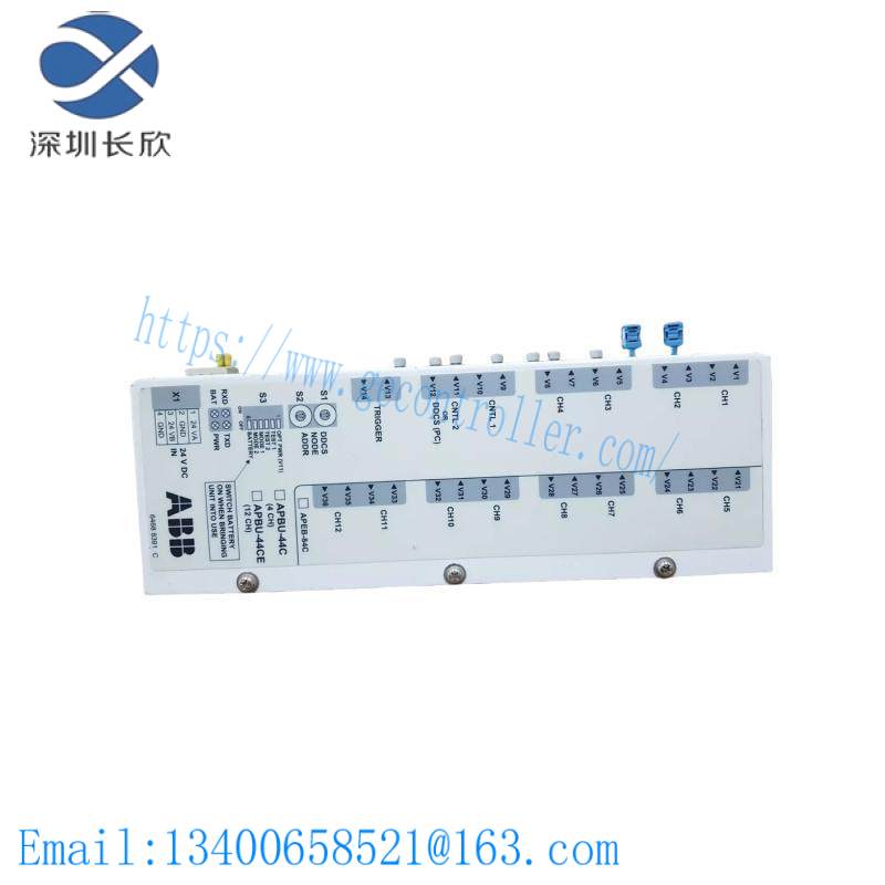 abb_apbu-44ce_branching_unit_kit.jpg ABB APBU-44CE Branching Unit Kit: Advanced Control System Integration, Model Specific, Module Category