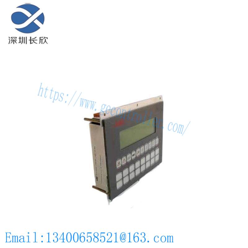 abb_hiee200130r0002_afc094_ae02_control_panel.jpg AB PanelView 600 Color Terminal, Model 2711-B6C3L1, Industrial Control System Module