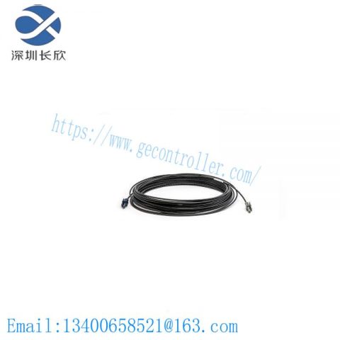 ABB TK812V150 Plastic Fiber Optic Cable, Single Mode, 15m