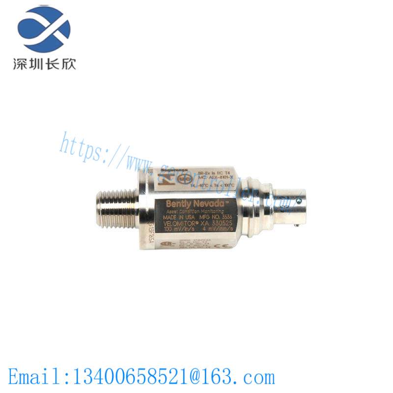bently_nevada_330525-00_velocity_sensor.jpg Bently Nevada 330525-00 Velocity Sensor, Precise Monitoring for Industrial Control Systems
