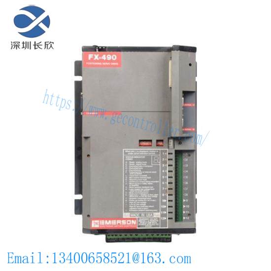 emerson_deltav_fx490_servo_driver.jpg Emerson DeltaV FX490 Servo Driver - Precision Control for Industrial Automation