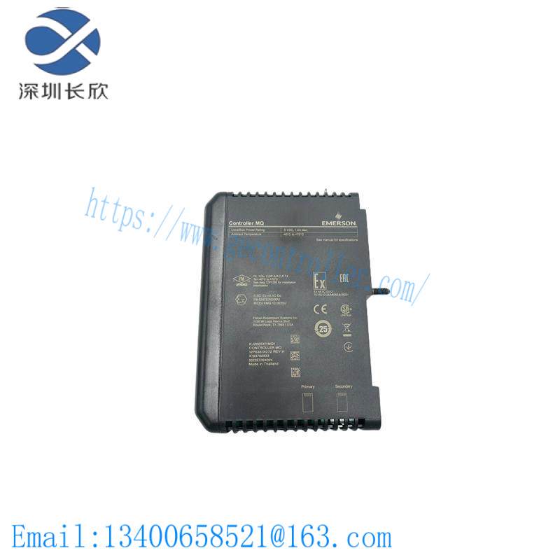 emerson_ve3008_kj2005x1-mq1.jpg EMERSON VE3008 KJ2005X1-MQ1 - High-Performance Control Module for Industrial Automation