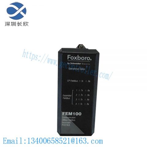 FOXBORO FEM100 Fieldbus Expansion Module - Advanced Control Solutions for Industry 4.0