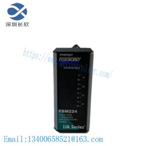 FOXBORO FBM224 P0926GG Control Module for Industrial Automation