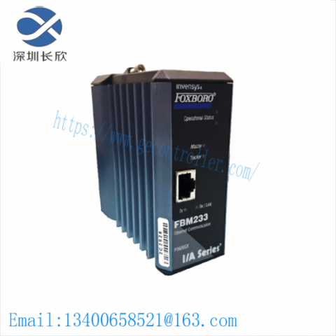 FOXBORO FBM233 P0926GX: Ethernet Communication Module for Industrial Control