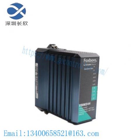 Foxboro FBM244 RH927AK: Advanced HART 4 Input Module for Industrial Automation
