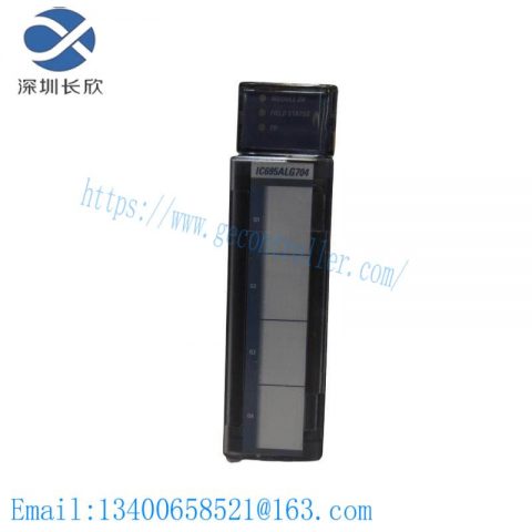 GE Fanuc IC695ALG704: 4-Channel Analog Output Module for Industrial Automation