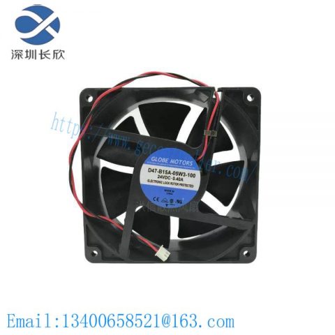 Globe Motors D47-B15A-05W3-100 Fan, High Efficiency Industrial Cooling Solution