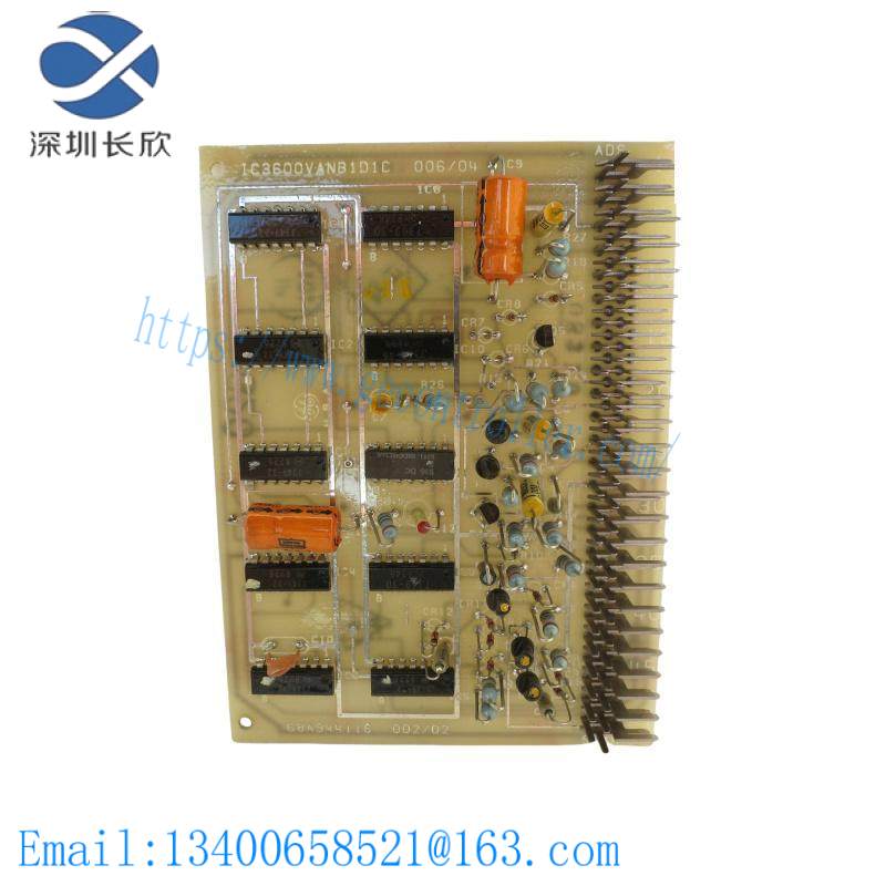 ic3600vanb1d1c_ge_control_plc_annunciator_board.jpg GE IC3600VANB1D1C Control PLC Annunciator Board
