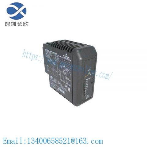 Emerson KJ3222X1-BA1: Industrial PLC Input Module, Designed for Precision Control