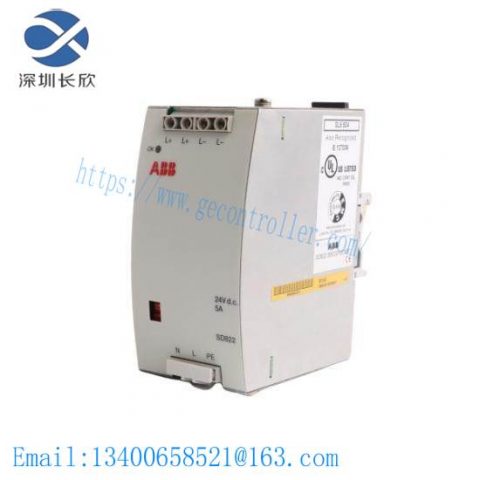 ABB SD822 3BSC610038R1 Power Supply, High-Performance Automation Solution