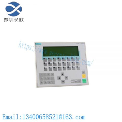 SIEMENS 6AV3617-1JC20-0AX1 Control Module for Industrial Automation Systems