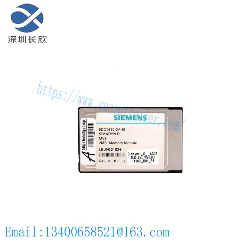 siemens_6dd1610-0ah0.jpg Siemens 6DD1610-0AH0 SIMADYN D Memory Submodule MS41, 16 Bit, 512KB EPROM, 2KB EEPROM